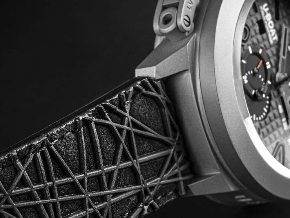 U-Boat Classico Automatic Watch, Titanium, Grey, 45 mm, Limited Edition, 3002