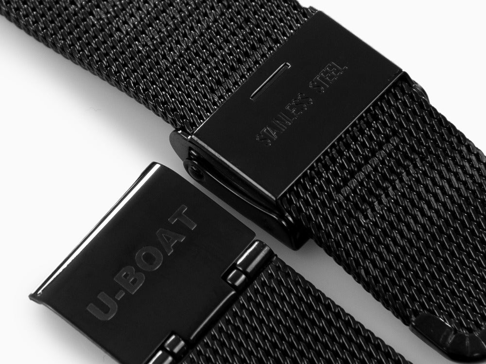 U-Boat Accesorios Strap, Milanese IPB Steel Mesh Band, 18 mm., 8535