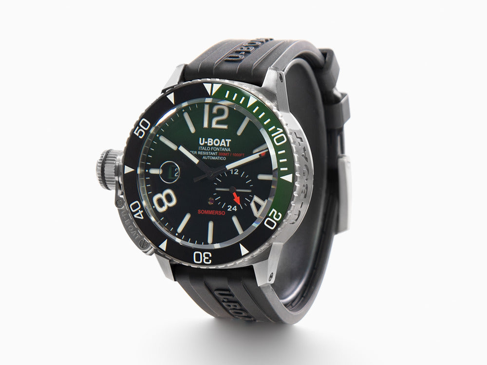 U-Boat Classico Sommerso Ghiera Ceramica Verde Automatic Watch, 46 mm 9520