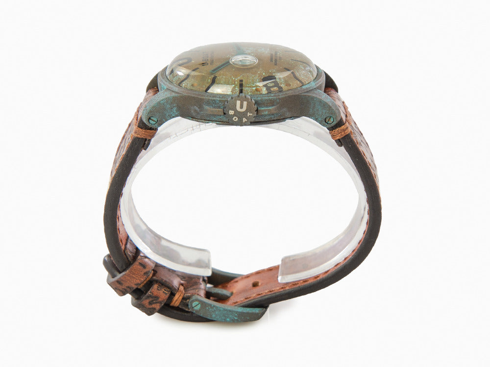 U-Boat Capsoil Darkmoon Unico Quartz Watch, Stainless Steel, PVD, 44 mm, 9600