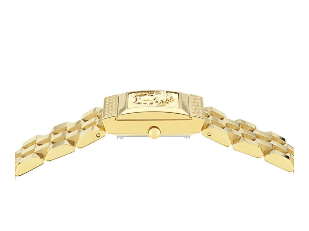Versace Reveal Quartz Watch, PVD Gold, Golden, 18mm x 25 mm, VE0C00225