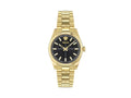 Versace Millenyium Quartz Watch, PVD Gold, Black, 32 mm, VE0E00625