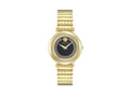 Versace Delphinus Quartz Watch, PVD Gold, Black, 35 mm, VE0O00425