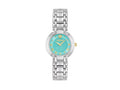 Versace Antlia Quartz Watch, Recycled Steel, Blue, 34 mm, VE0P00325