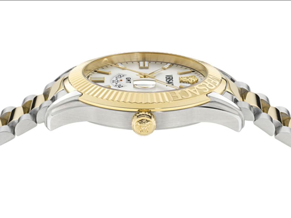 Versace Apodis Quartz Watch, Silver, 41 mm, VE0U00325