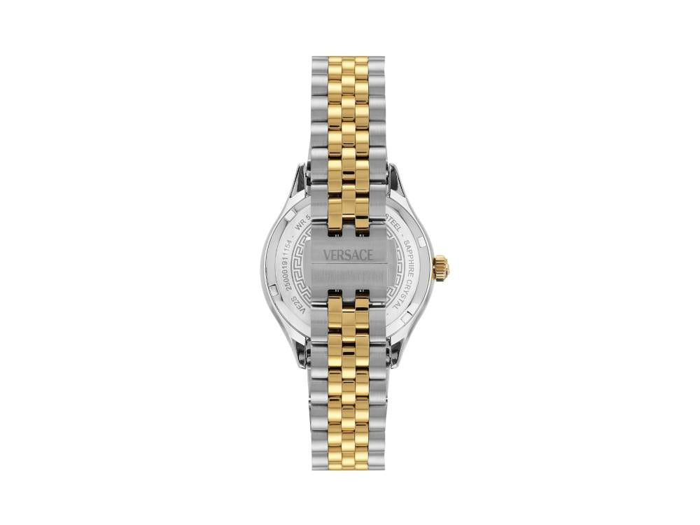 Versace Hellenyium Lady Quartz Watch, Pearl, 35 mm, VE2S01225
