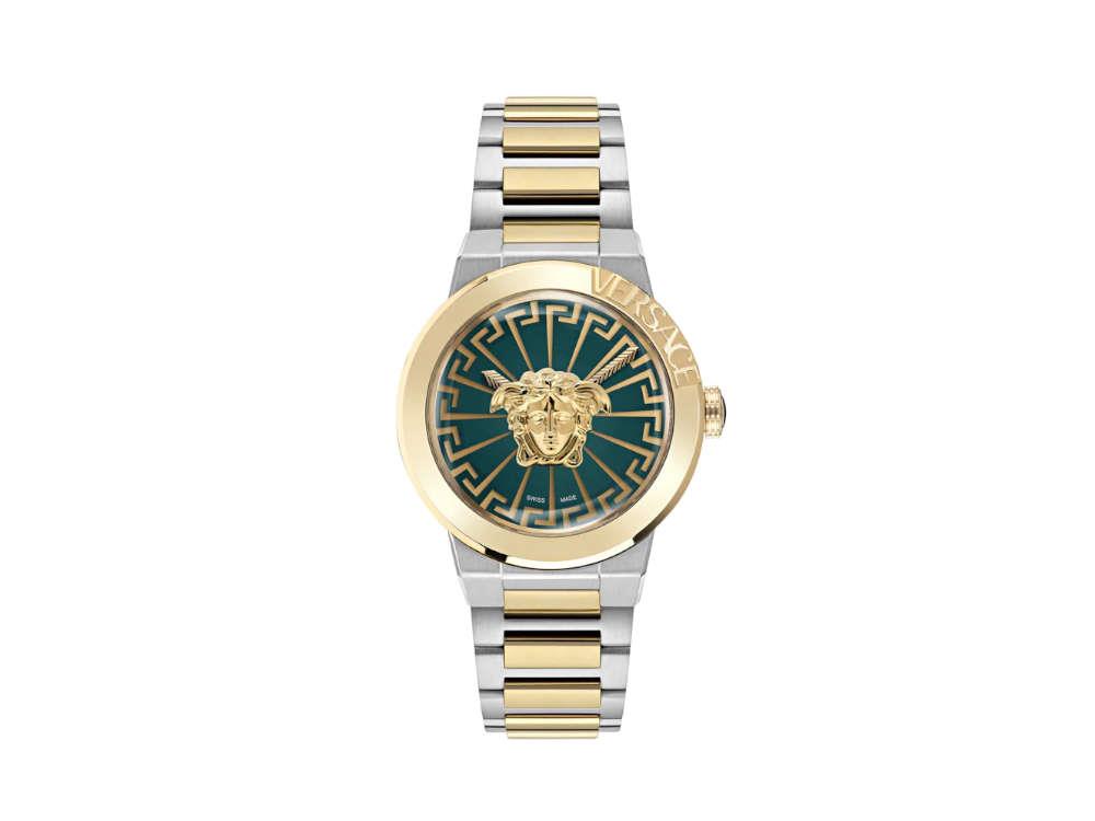 Versace Medusa Infinite Quartz Watch, Green, 38 mm, Sapphire Crystal, VE3F00422