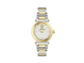Versace Greek Quartz Watch, PVD Gold, Silver, 35 mm, Sapphire Crystal, VE5B00325