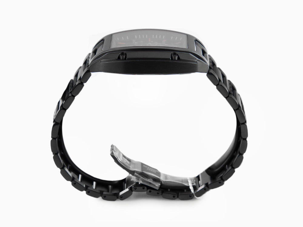 Versace Dominus Quartz Watch, PVD, Black, 42 x 49.50 mm, VE6H00623