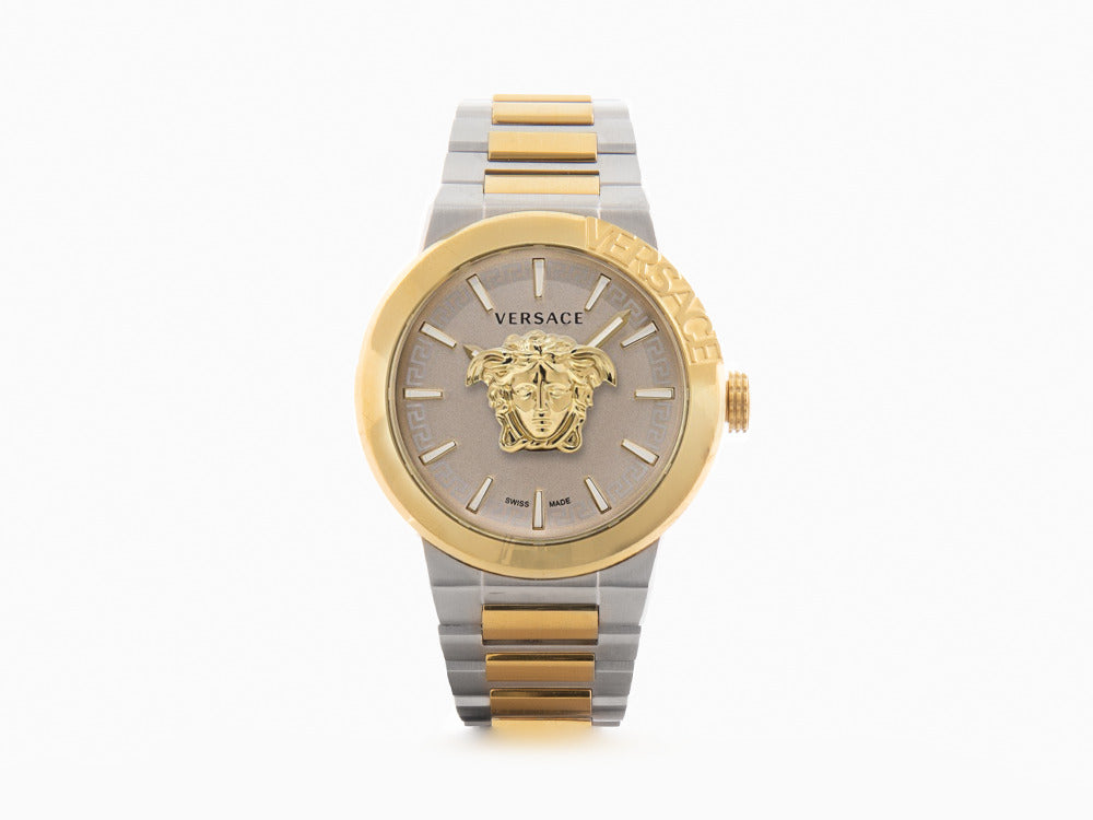 Versace Medusa Infinite Quartz Watch, Brown, 47 mm, Sapphire Crystal, VE7E00423