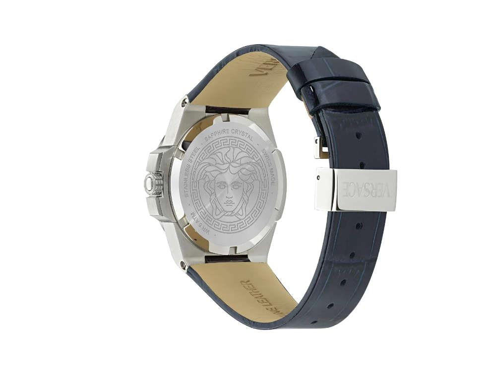 Versace HerA Quartz Watch, Blue, 37 mm, Sapphire Crystal, VE8D00124