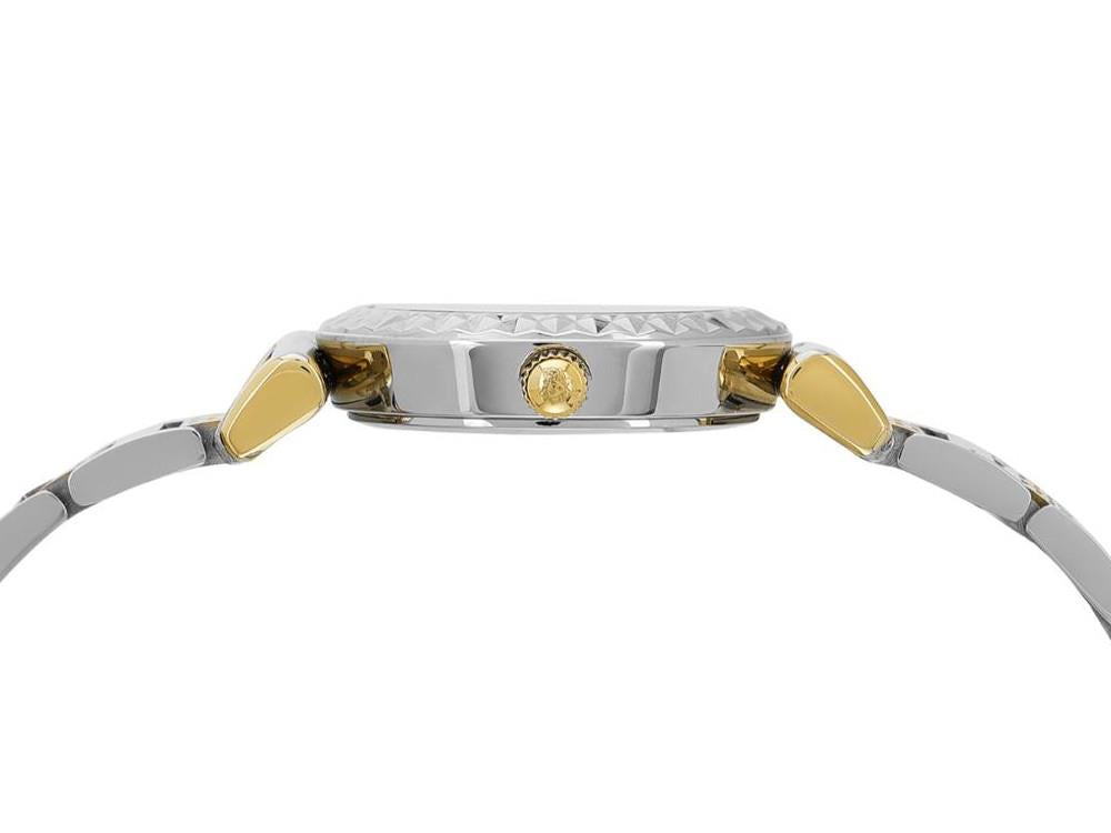 Versace Mini Vanity Restyling Quartz Watch, Green, 28 mm, VEGFA0625