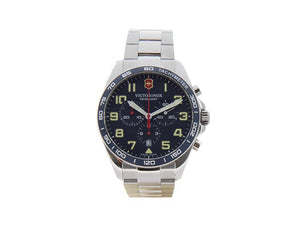 Victorinox Fieldforce Quartz Watch, Blue, 42 mm, Chronograph, V241857