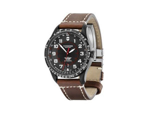Victorinox Airboss Mechanical Automatic Watch, Black, 42 mm, 10 atm, V241886