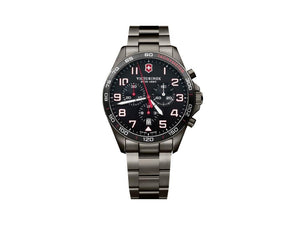Victorinox Fieldforce Sport Chrono Quartz Watch, Black, 42 mm, V241890