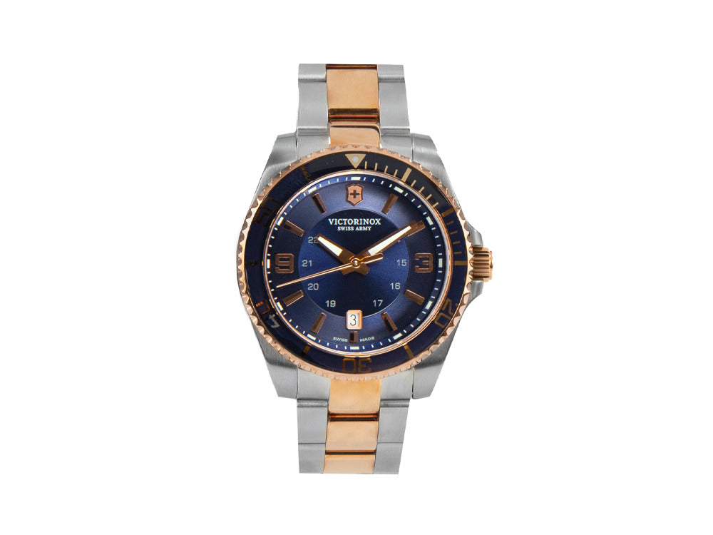 Victorinox Maverick Quartz Watch, Blue, 43mm, Stainless steel, V241950