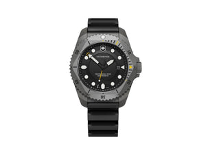 Victorinox Dive Pro Quartz Watch, Titanium, Black, 43 mm, V241993.1