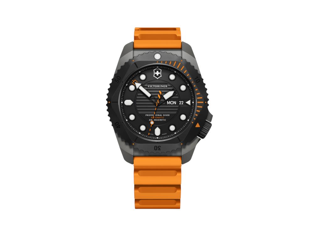 Victorinox Dive Pro Automatic Watch, Titanium, Black, 43 mm, 30 atm, V241996