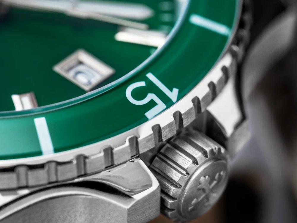 Venezianico Nereide Automatic Watch, 42 mm, Green, 3321511C