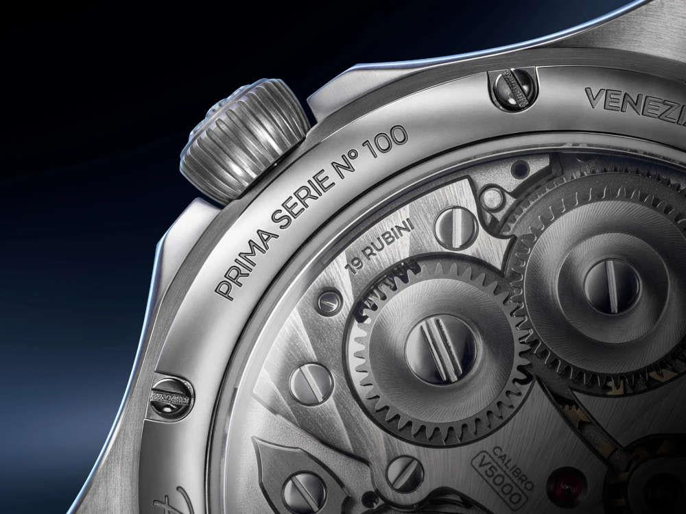 Venezianico Redentore Levius Automatic Watch, 38 mm, Blue, Limited Edition