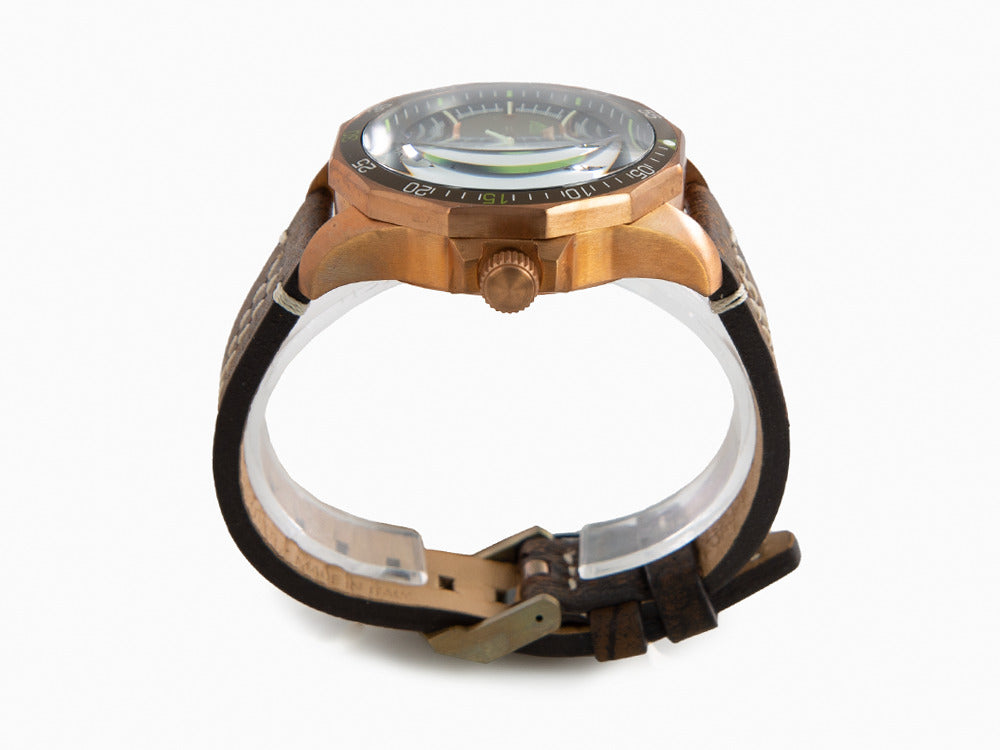 Vostok Europe Rocket N-1 Automatic Watch, Bronze, Green, 46mm,  NE57-225O565