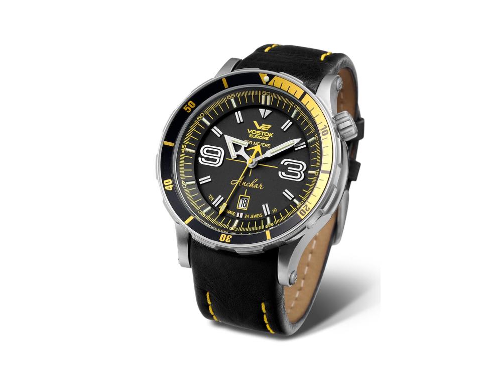 Vostok Europe Anchar Automatic Watch, 48.7 mm, Tritium, NH35A-510A522