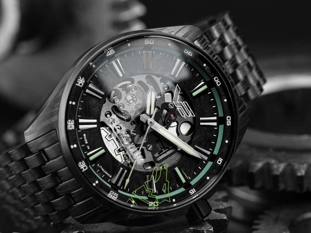 Vostok Europe Iron Wolf Automatic Watch, Limited Edition, NH72-326D777