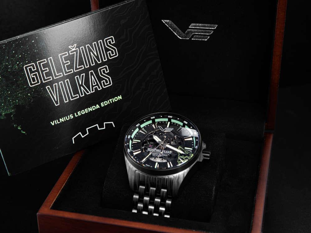 Vostok Europe Iron Wolf Automatic Watch, Limited Edition, NH72-326D777