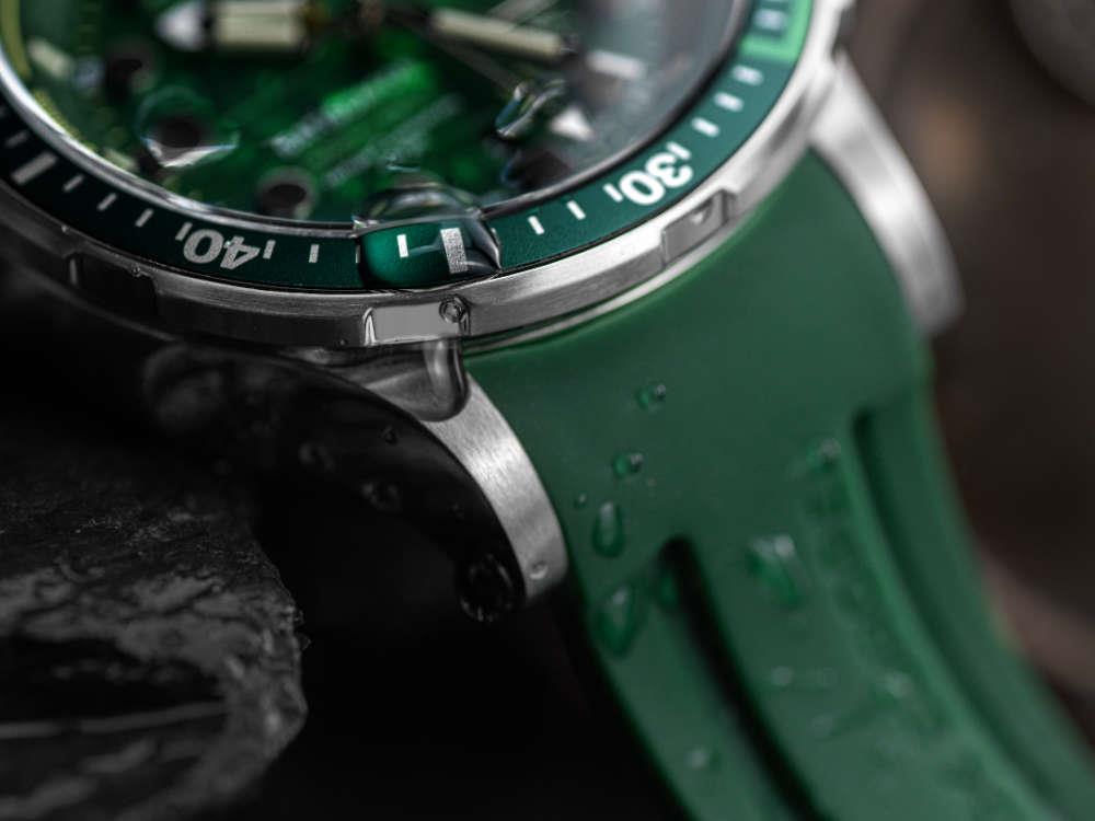 Vostok Europe Batiscafos Quartz Watch, Green, 49.7 mm, PX84-511A770-L-BR