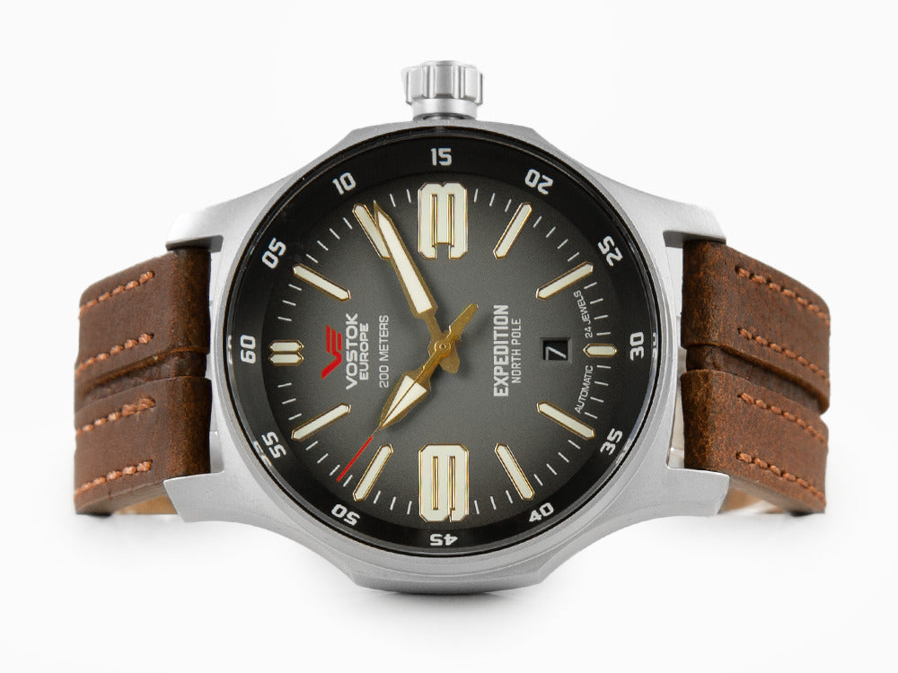 Vostok Europe Expedition North Pole Automatic Watch, Black, 43mm, YN55-592A555