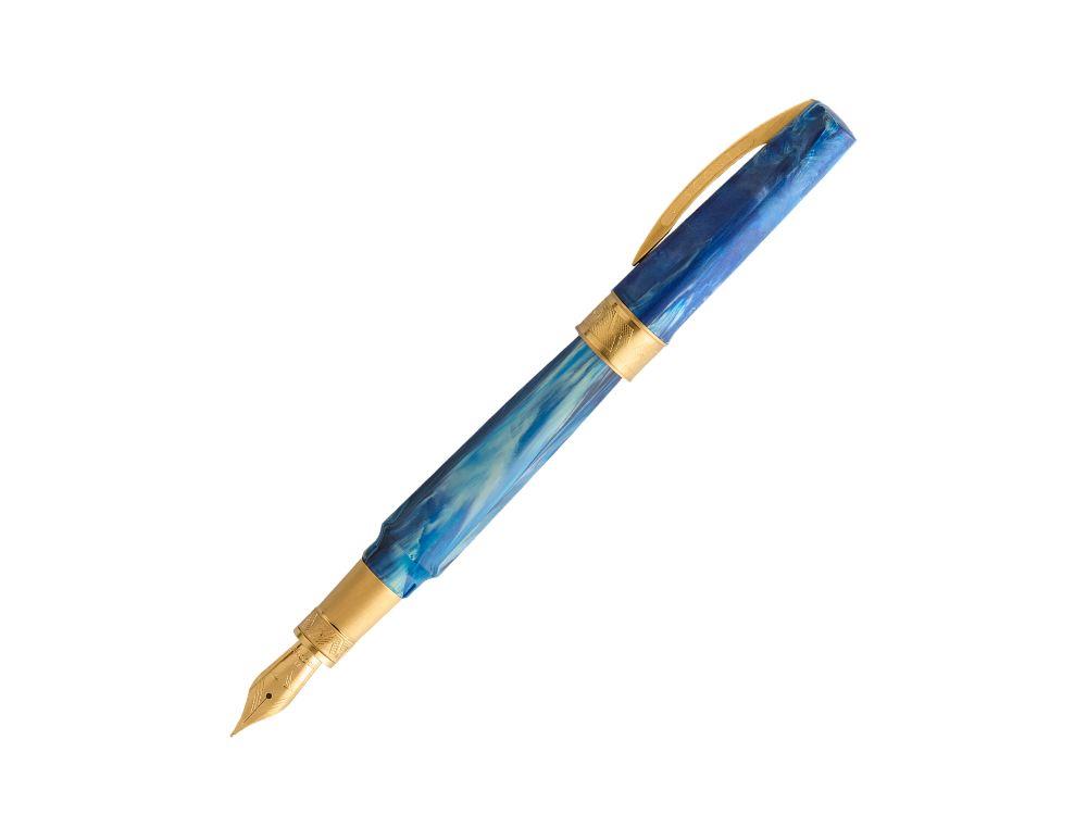 Visconti Mirage Mythos Odysseus Fountain Pen, Blue, KP07-23-FP