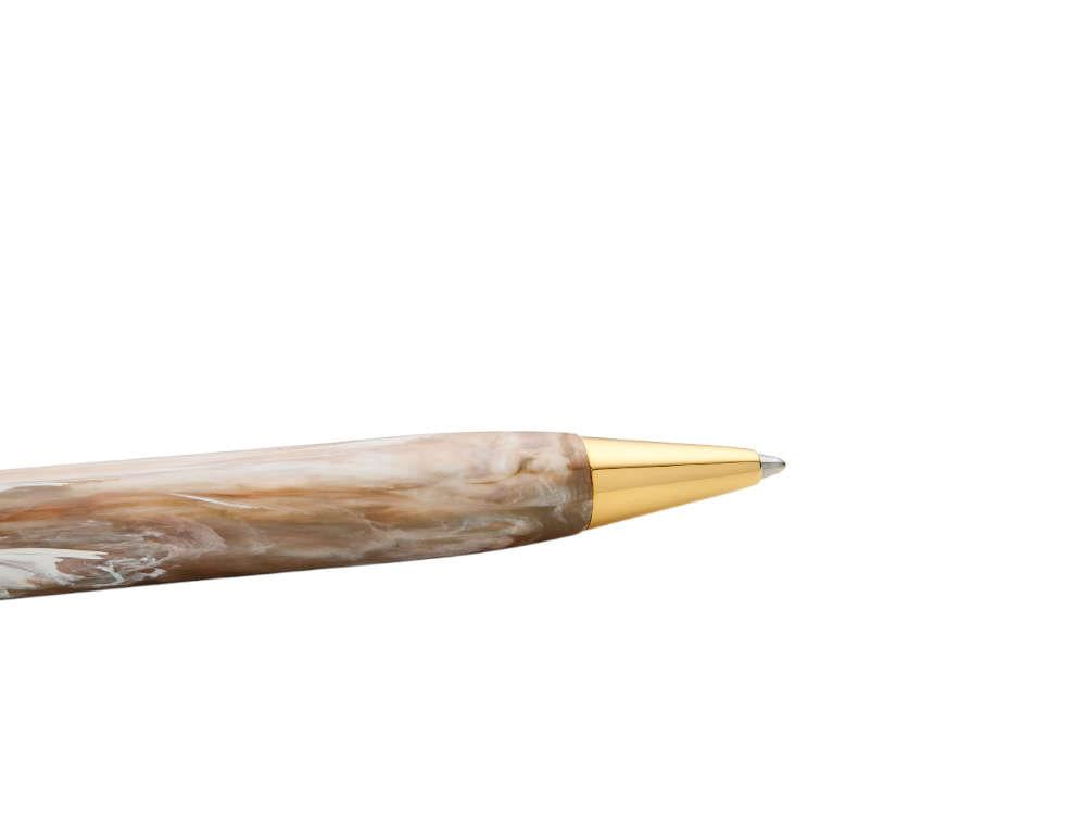 Visconti Comedia Virgilio Ballpoint pen, Acrylic, Pink, Gold plated, KP10-53-BP