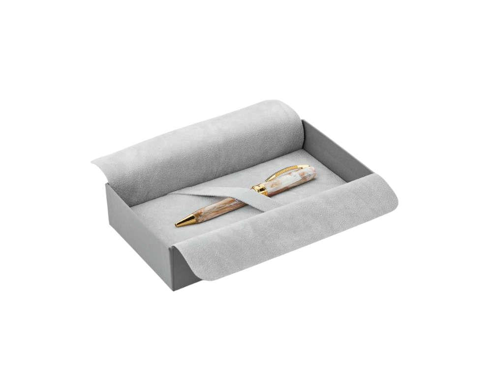 Visconti Comedia Virgilio Ballpoint pen, Acrylic, Pink, Gold plated, KP10-53-BP