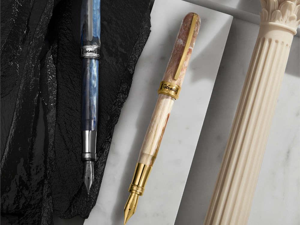 Visconti Comedia Virgilio Fountain Pen, Pink, Gold plated, KP10-53-FP