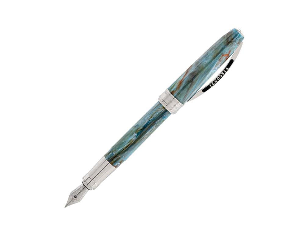 Visconti Van Gogh Portrait in Blu Fountain Pen, Resin, KP12-01-FP