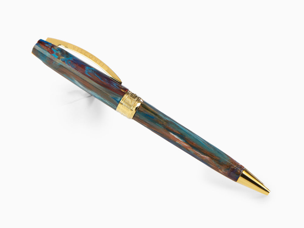 Set Visconti Van Gogh Oiran Ballpoint pen, Acrylic Resin, Violet, KP12-22-BP