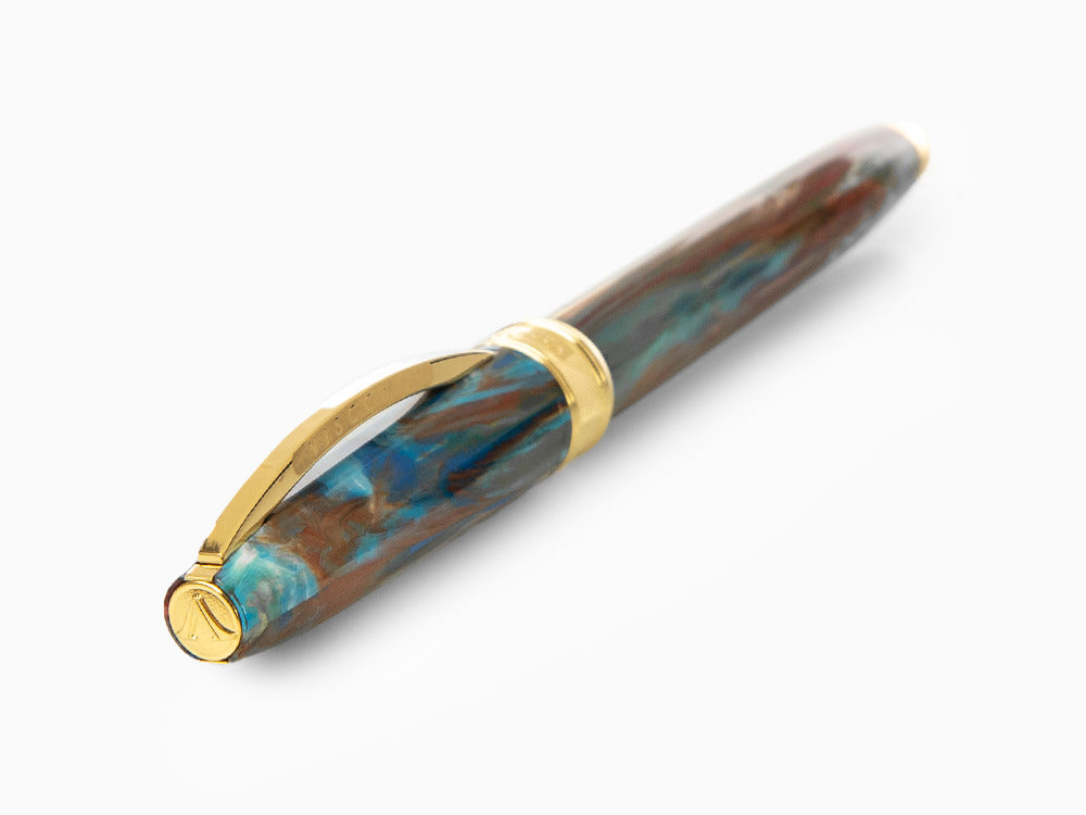 Set Visconti Van Gogh Oiran Rollerball pen, Gold plated, Violet KP12-22-RB