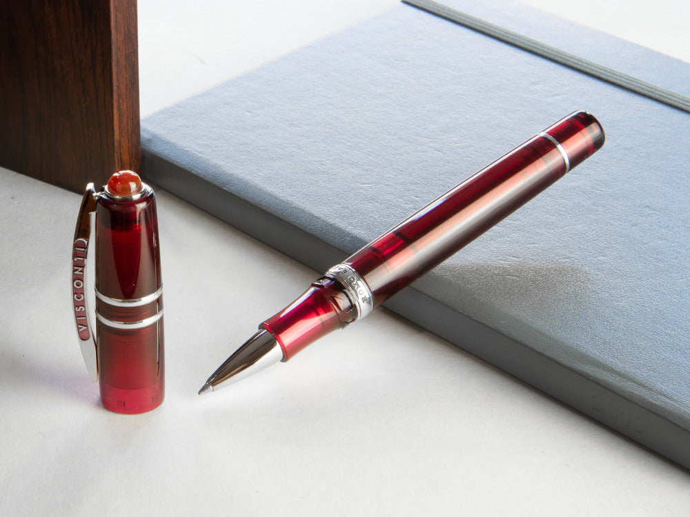 Visconti Homo Sapiens Demo Stones Ruby Rollerball pen, KP15-17-RB