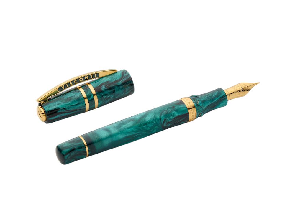 Visconti HS Dark Emerald Fountain Pen, Limited Edition, KP15-52-FP