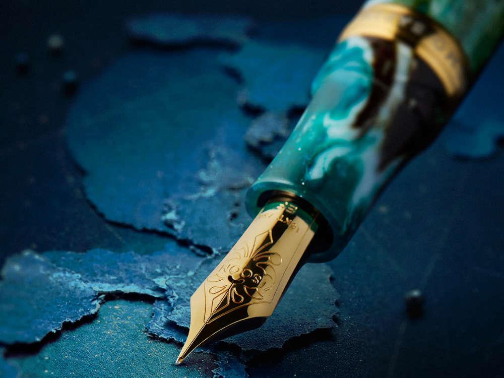Visconti Homo Sapiens Nebula Eagle Fountain Pen LE, KP15-53-FP
