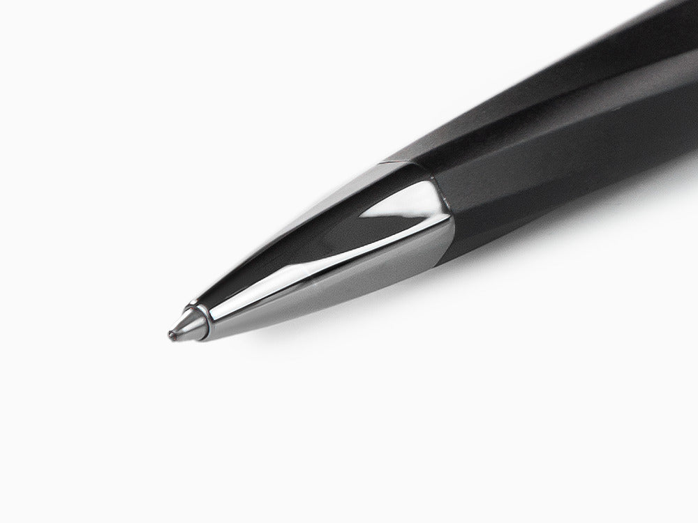 Visconti Divina Matte Ballpoint pen, Resin, Black, Ruthenium trim, KP18-09-BP