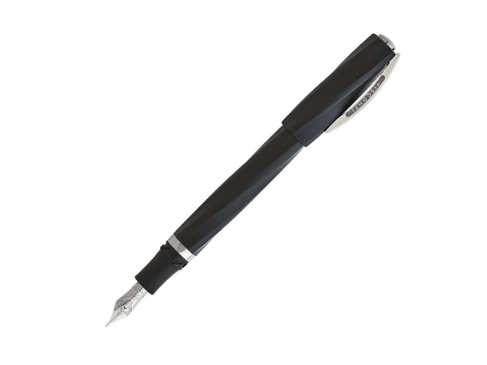 Visconti Divina Matte Fountain Pen, Acrylic Resin, Black, KP18-09-FP
