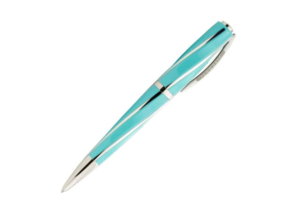 Visconti Divina Elegance Wave Ballpoint pen, Acrylic, Palladium, KP18-13-BP