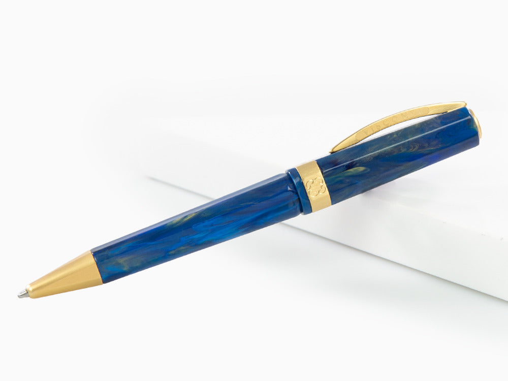 Visconti Opera Gold Ballpoint pen, Acrylic Resin, Blue, KP42-02-BP