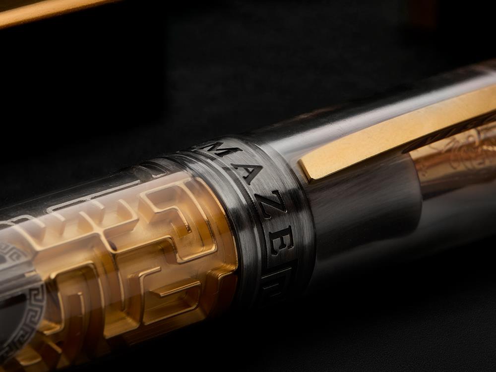 Visconti Maze Fountain Pen,18k Gold, Limited Edition, KP68-01-FP