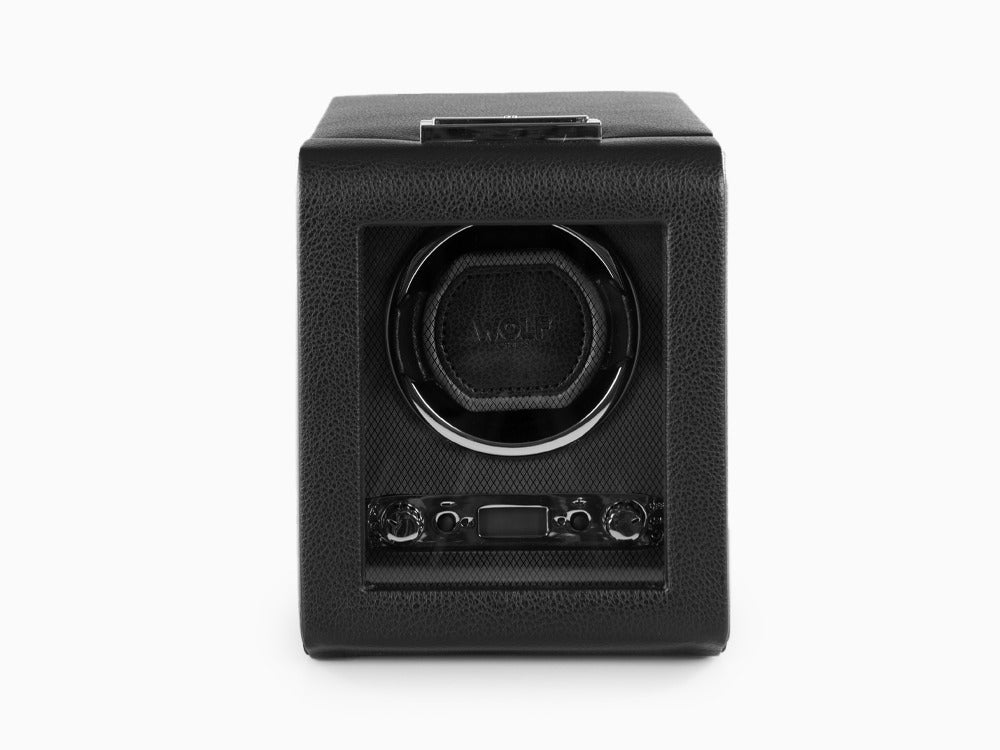 WOLF Viceroy Watch winder, 1 Watch, Black, Vegan Leather, 456002