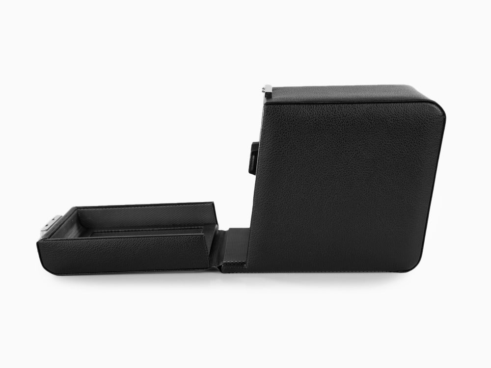 WOLF Viceroy Watch winder, 1 Watch, Black, Vegan Leather, 456002