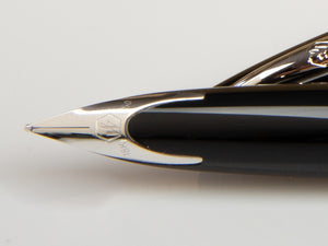 Waterman Fountain Pen Carene - Black Lacquer and Palladium Trims