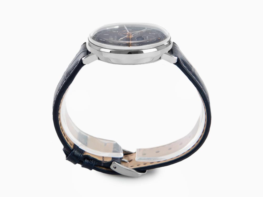Zeppelin LZ 129 Hindenburg Moonphase Lady Quartz Watch, Blue, 36 mm, 7 - Iguana Sell UK Zeppelin LZ 129 Hindenburg Moonphase Lady Quartz Watch, Blue, 36 mm, 7 - Iguana Sell UK