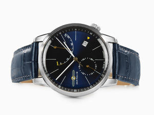 Zeppelin Flatline Automatic Watch, Blue, 40 mm, Sí, 7366-3